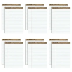 TOPS Second Nature 100% Recycled Writing Pads, 8 1/2