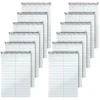 TOPS Second Nature Steno Books, 6" x 9", Gregg Ruled, 80 Sheets, White, Pack Of 12