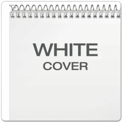 TOPS Second Nature Steno Books, 6" x 9", Gregg Ruled, 80 Sheets, White