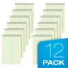TOPS Steno Book, 6" x 9", Gregg Ruled, 80 Sheets, Green