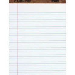 TOPS The Legal Pad Perforated Writing Pads, 8 1/2