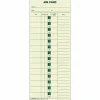 TOPS Time Cards (Replaces Original Card L61), Job Card Form, 1-Sided, 9" x 3 1/2", Box Of 500