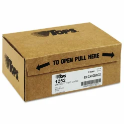 TOPS Time Cards (Replaces Original Card 1900L), Numbered Days, 1-Sided, 9" x 3 1/2", Box Of 500