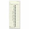 TOPS Time Cards (Replaces Original Card 10-800292), Numbered Days, 1-Sided, 9" x 3 1/2", Box Of 500