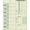 TOPS Time Cards (Replaces Original Card 331-10), Named Days, 2-Sided, 8 1/2" x 3 1/2", Box Of 500