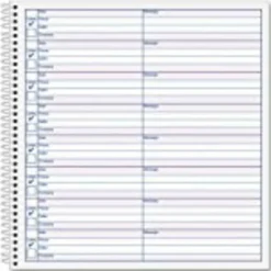 TOPS Voice Message Log Book