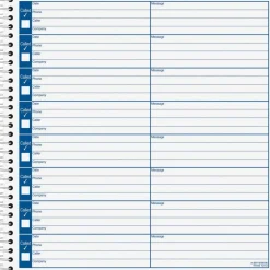 TOPS Voice Message Log Book
