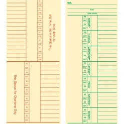 TOPS - Weekly time card - week to page - 100 sheets -