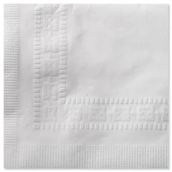 Tork Advanced Dinner Napkins, 2-Ply, 15 x 17, 1/8 Fold, White, 100/PK, 28 PK/CT