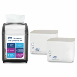 Tork Xpressnap Fit Starter Pack, 4 x 6 x 7, Black