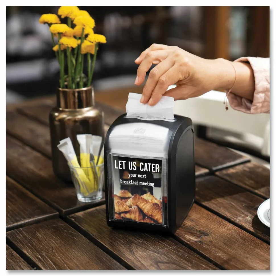 Tork Xpressnap Fit Starter Pack, 4 x 6 x 7, Black