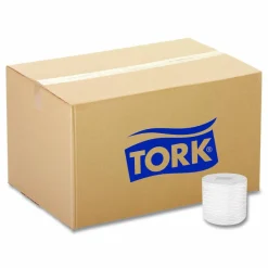 Tork Advanced Bath Tissue, Septic Safe, 2-Ply, White, 500 Sheets/Roll, 80 Rolls/Carton