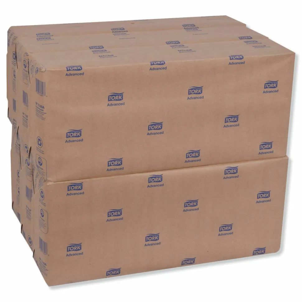 Tork Advanced Dinner Napkin, 3-Ply, 17 x 16.12, 1/8 Fold, White,1,740/Carton