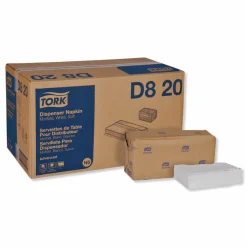 Tork Advanced Soft Minifold Dispenser Napkins, 1-Ply, 13 x 12, White, 6,000/Carton