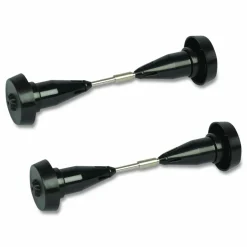 Tork Coreless High Capacity Spindle Kit, Plastic, 3.66" Roll Size, Black, 2/Kit