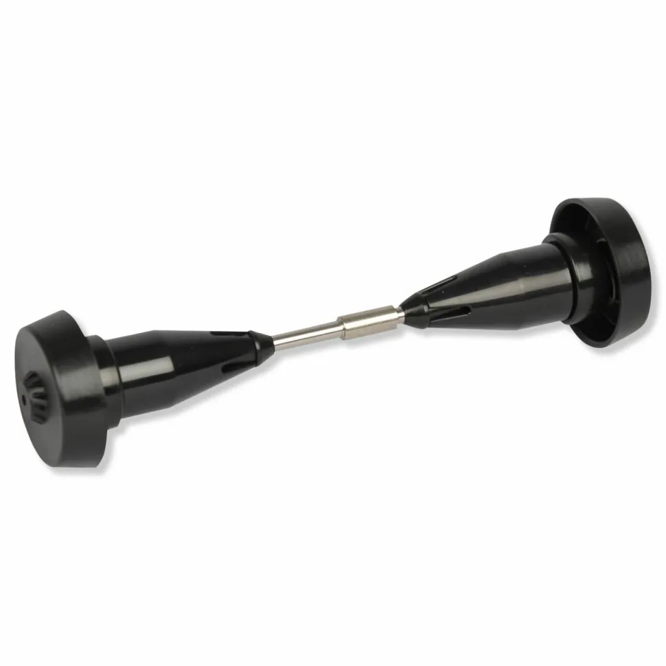 Tork Coreless High Capacity Spindle Kit, Plastic, 3.66" Roll Size, Black, 2/Kit