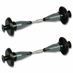 Tork Coreless High Capacity Spindle Kit, Plastic, 3.66" Roll Size, Type B, Gray, 2/Kit