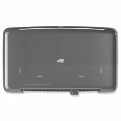 Tork Elevation Bath Tissue Mini-Jumbo Roll Twin Dispenser, 17 x 5.69 x 10.13, Black