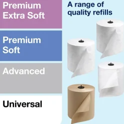Tork Elevation Matic Hand Towel Roll Dispenser, 13.2 x 8.1 x 14.65, Black