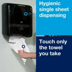 Tork Elevation Matic Hand Towel Roll Dispenser, 13.2 x 8.1 x 14.65, Black