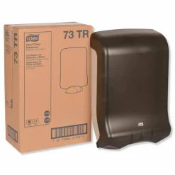 Tork Folded Towel Dispenser, 11.75 x 6.25 x 18, Smoke