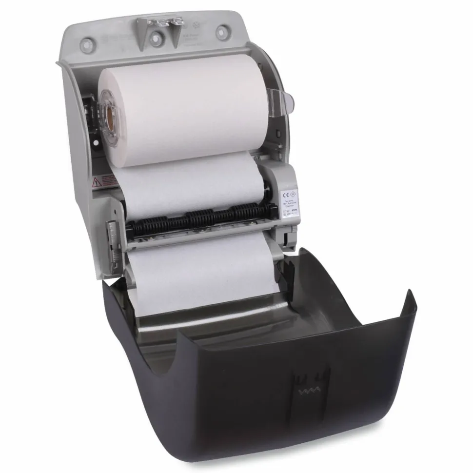 Tork Hand Towel Dispenser, Electronic, 11.78 x 9.12 x 14.39, Translucent Smoke