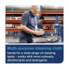 Tork Industrial Cleaning Cloths, 1-Ply, 16.34 x 14, Gray, 210 Wipes/Box