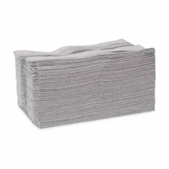Tork Industrial Cleaning Cloths, 1-Ply, 16.34 x 14, Gray, 210 Wipes/Box