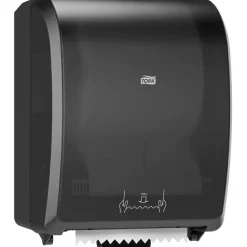 Tork Mechanical Hand Towel Roll Dispenser, H80 System, 12.32 x 9.32 x 15.95, Black