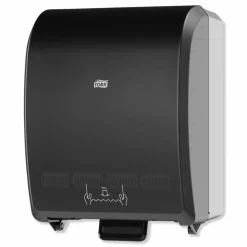 Tork Mechanical Hand Towel Roll Dispenser, H80 System, 12.32 x 9.32 x 15.95, Black