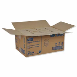Tork Multifold Hand Towel, 1-Ply, 9.13 x 9.5, Natural, 250/Pack, 16 Packs/Carton