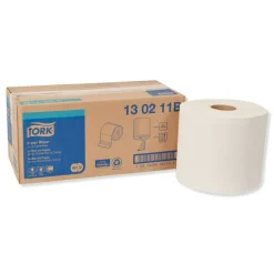 Tork Paper Wiper, Centerfeed, 2-Ply, 9 x 13, White, 800/Roll, 2 Rolls/Carton