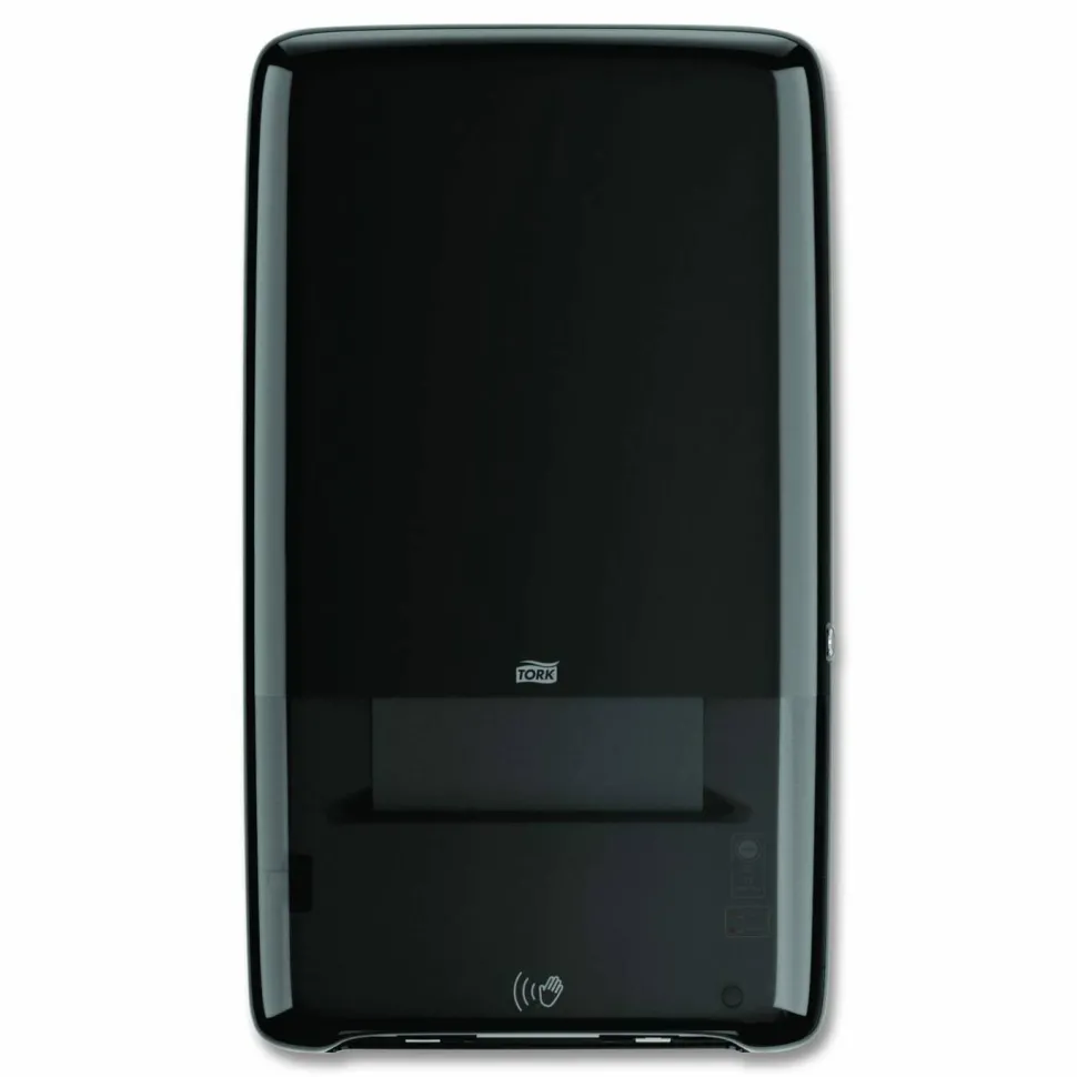 Tork PeakServe Automatic Continuous Paper Hand Towel Dispenser, 14.47 x 4.04 x 25.15, Black