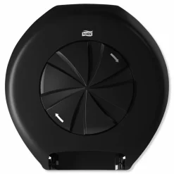 Tork 3 Roll Bath Tissue Roll Dispenser for OptiCore, 14.12 x 6.31 x 14.56, Black