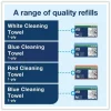 Tork Small Bracket Wiper Dispenser, 8.42 x 4.22 x 5.74, White
