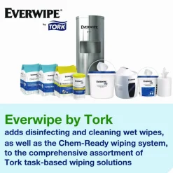 Tork Stainless Steel Wet Wipe Stand, 15 x 15 x 37.25, Stainless Steel