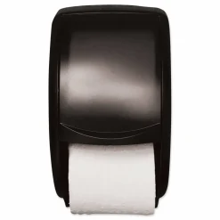 Tork Twin Standard Roll Bath Tissue Dispenser, 7.5 x 7 x 12.75, Smoke
