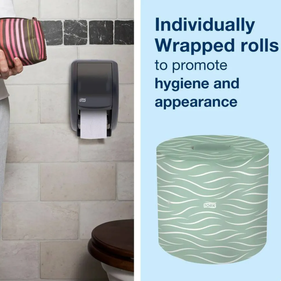 Tork Universal Bath Tissue, Septic Safe, 2-Ply, White, 500 Sheets/Roll, 96 Rolls/Carton