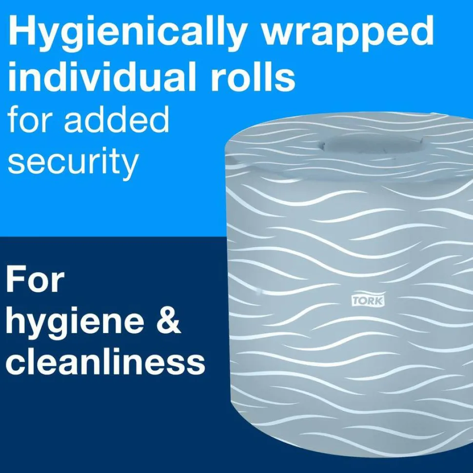 Tork Universal Bath Tissue, Septic Safe, 2-Ply, White, 500 Sheets/Roll, 96 Rolls/Carton