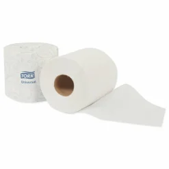 Tork Universal Bath Tissue, Septic Safe, 2-Ply, White, 500 Sheets/Roll, 48 Rolls/Carton