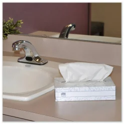 Tork Universal Facial Tissue, 2-Ply, White, 100 Sheets/Box, 30 Boxes/Carton