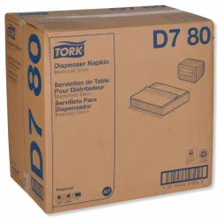 Tork Universal Masterfold Dispenser Napkins, 1-Ply, 13 x 12, White, 6,000/Carton