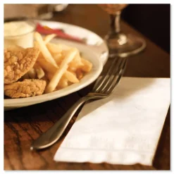 TORK White Dinner Napkin