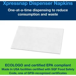TORK Xpressnap White Dispenser Napkin N4