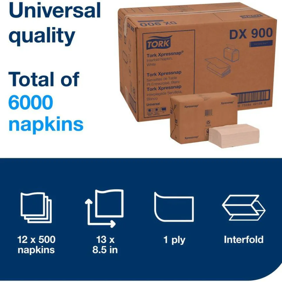 TORK Xpressnap White Dispenser Napkin N4