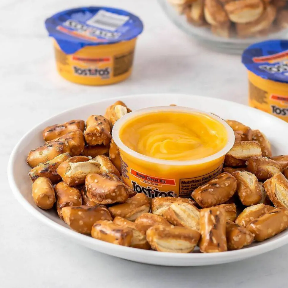 Tostitos Nacho Cheese Dip ToGo Cups, 3.63 oz Cup, 30/Carton