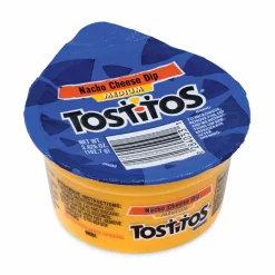 Tostitos Nacho Cheese Dip ToGo Cups, 3.63 oz Cup, 30/Carton