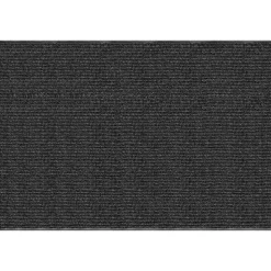 Tough Rib Floor Mat, 4' x 6', Charcoal