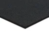 Tough Rib Floor Mat, 3' x 4', Charcoal