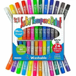 TPG Creations Kwik Stix Tempera Paint Sticks, Regular Size, 0.7